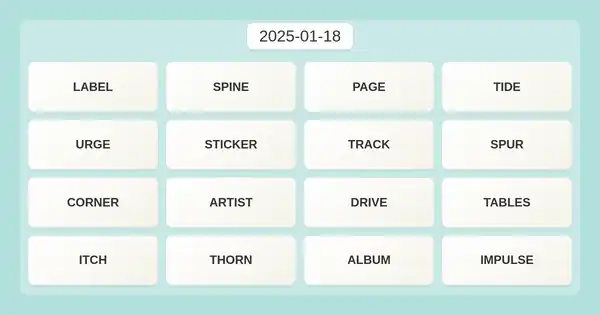 NYT Connections #587
