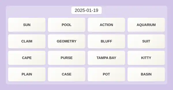 NYT Connections #588