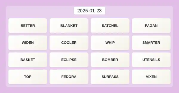 NYT Connections #592