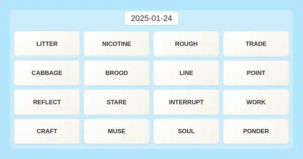 NYT Connections #593