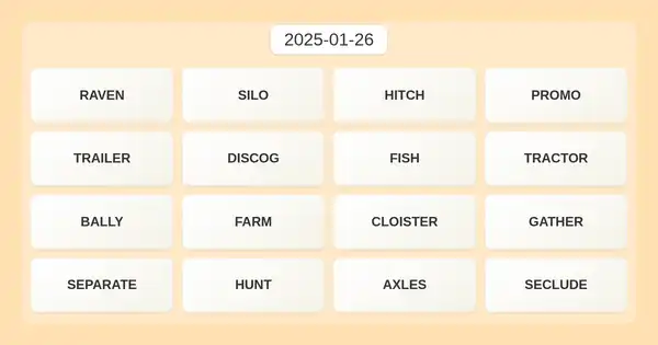 NYT Connections #595