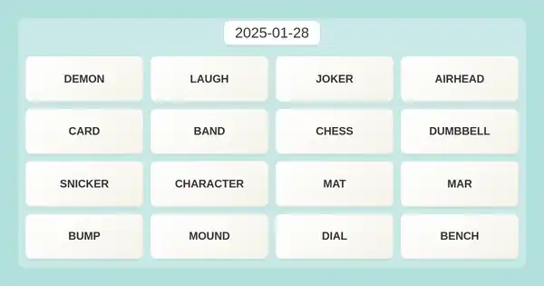 NYT Connections #597