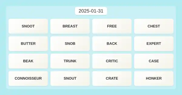 NYT Connections #600