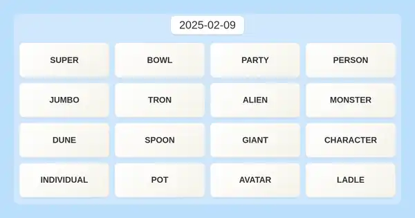 NYT Connections #609