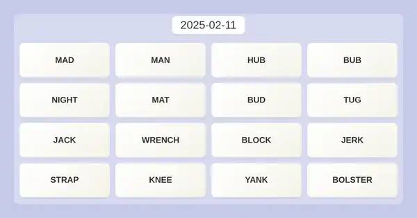 NYT Connections #611