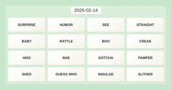 NYT Connections #614