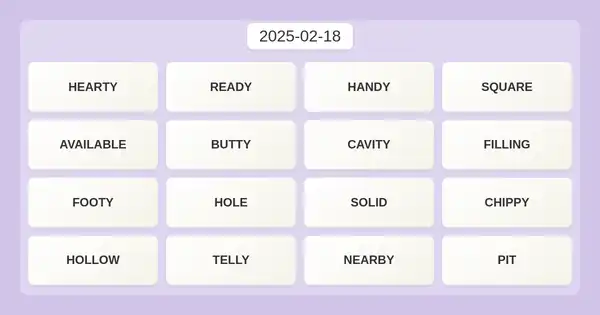 NYT Connections #618