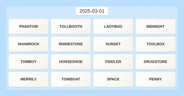 NYT Connections #629