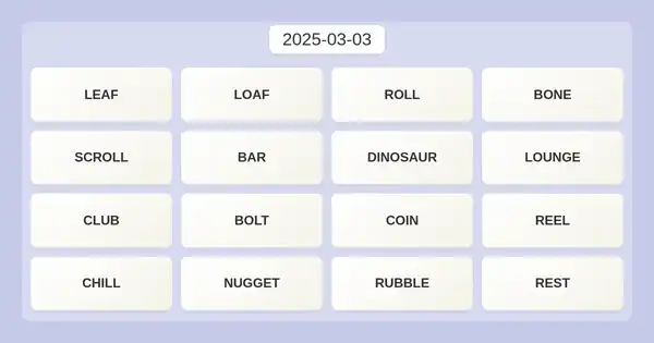 NYT Connections #631