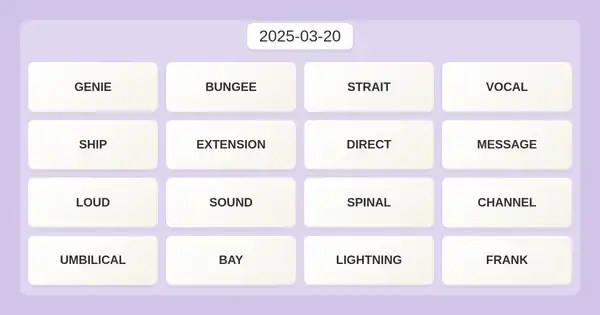 NYT Connections #648