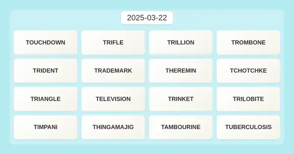 NYT Connections #650