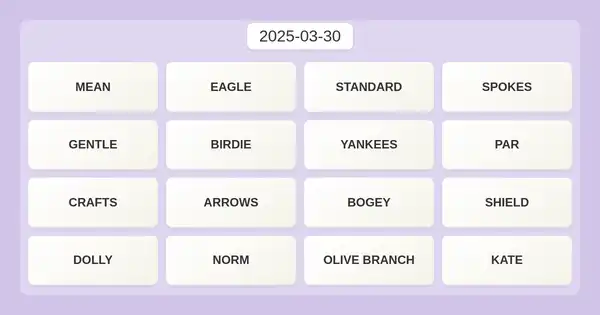 NYT Connections #658