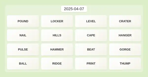 NYT Connections #666